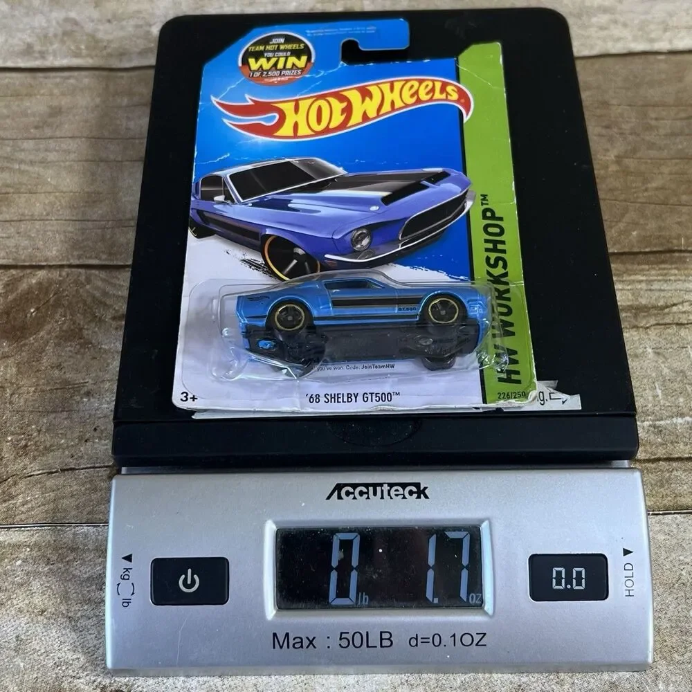 Hot Wheels 2015 HW Workshop 68‎ Shelby GT500 Blue Muscle Mania 226/250 CFJ04